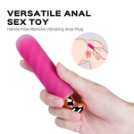 Rose Twister – Hands-Free Remote Vibrating Anal Plug - Sexdoll.Sex