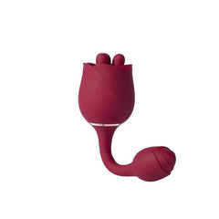 Roseann Double-Ended Rose Toy Vibrator - Versatile Pleasure - Sexdoll.Sex