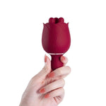 Rosewyn Rotating Rose Toy Vibrator - Experience Sensational Pleasure - Sexdoll.Sex