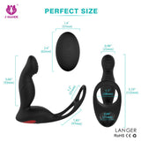 S-HANDE 3-in-1 Prostate Massager: Vibrating Anal Pleasure - Sexdoll.Sex