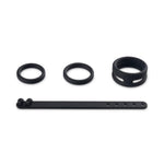 S-Hande Magician Kit - Adjustable 4 Full Range Silicone Cock Ring Set - Sexdoll.Sex