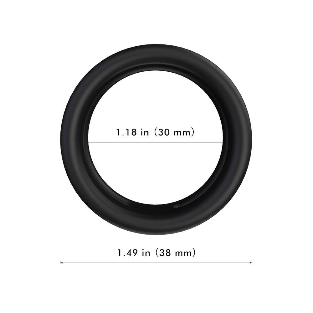 S-HANDE Silicone Erection Enhancing Dual Penis Ring - Sexdoll.Sex