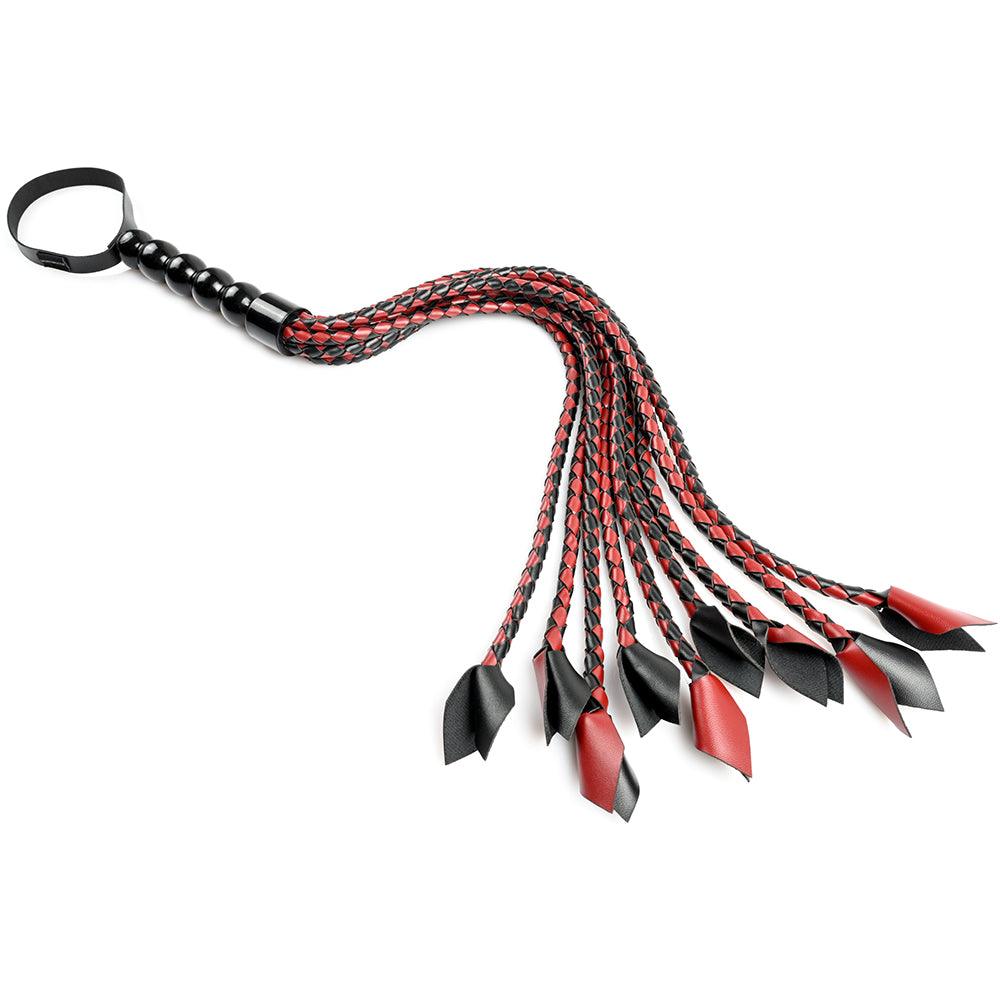 Saffron Braided Flogger - Sexdoll.Sex