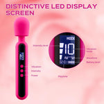 Savvy - Extra Powerful Wand Massager with LED Display Screen - Sexdoll.Sex