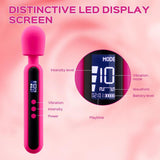 Savvy - Extra Powerful Wand Massager with LED Display Screen - Sexdoll.Sex