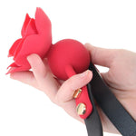 Secret Kisses Bloom Rose Ball Gag - Sexdoll.Sex