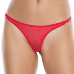 Seductive Red Bow Back Thong Panty - Sexdoll.Sex