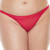 Seductive Red Bow Back Thong Panty - Sexdoll.Sex