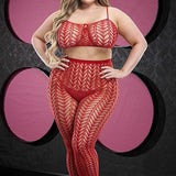 See-Through Crop Top & Pants Set - Sexdoll.Sex