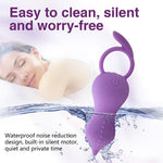 Sensation Bliss: 10-Frequency Vibrator Nipple Stimulator Jump Eggs (Waterproof) - Sexdoll.Sex