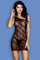 Sheer Floral Dress - One Size Fits Most - Sexdoll.Sex