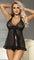 Sheer Mesh Babydoll - Three Sizes Available - Sexdoll.Sex