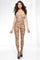 Sheer Tiger Print Bodystocking - One Size Available - Sexdoll.Sex