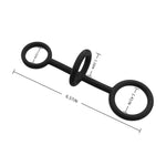 Silicone 3X Binding Dick Enhancing Penis Ring - Amplify Your Pleasure - Sexdoll.Sex