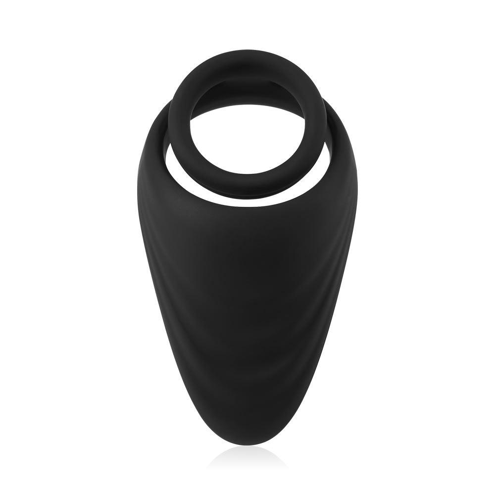 Silicone Erection Enhancing Dual Dick Ring with Taint Teaser - Boost Your Pleasure - Sexdoll.Sex