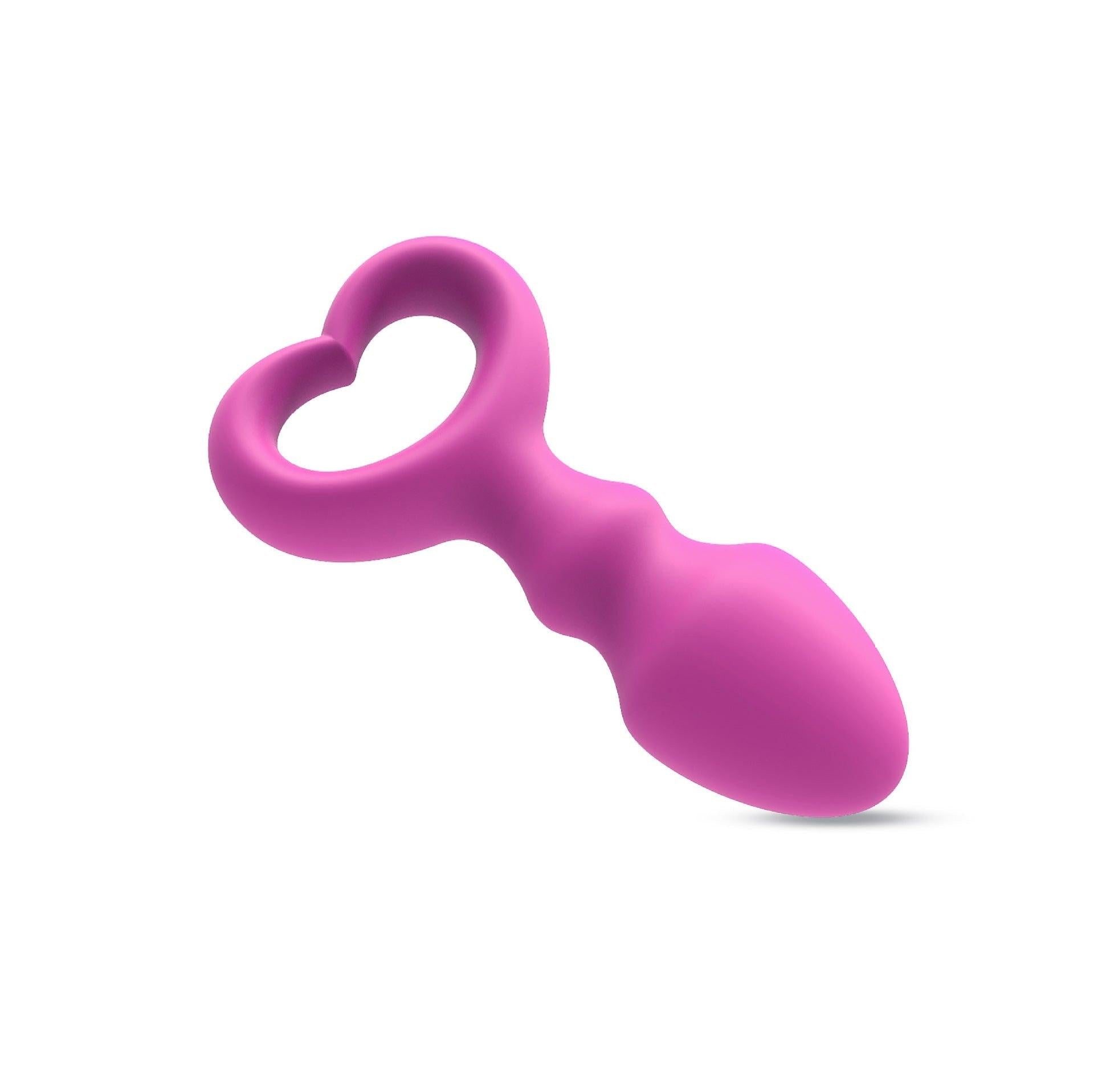 Silicone Heart Booty Plug - Soft & Easy to Use! - Sexdoll.Sex