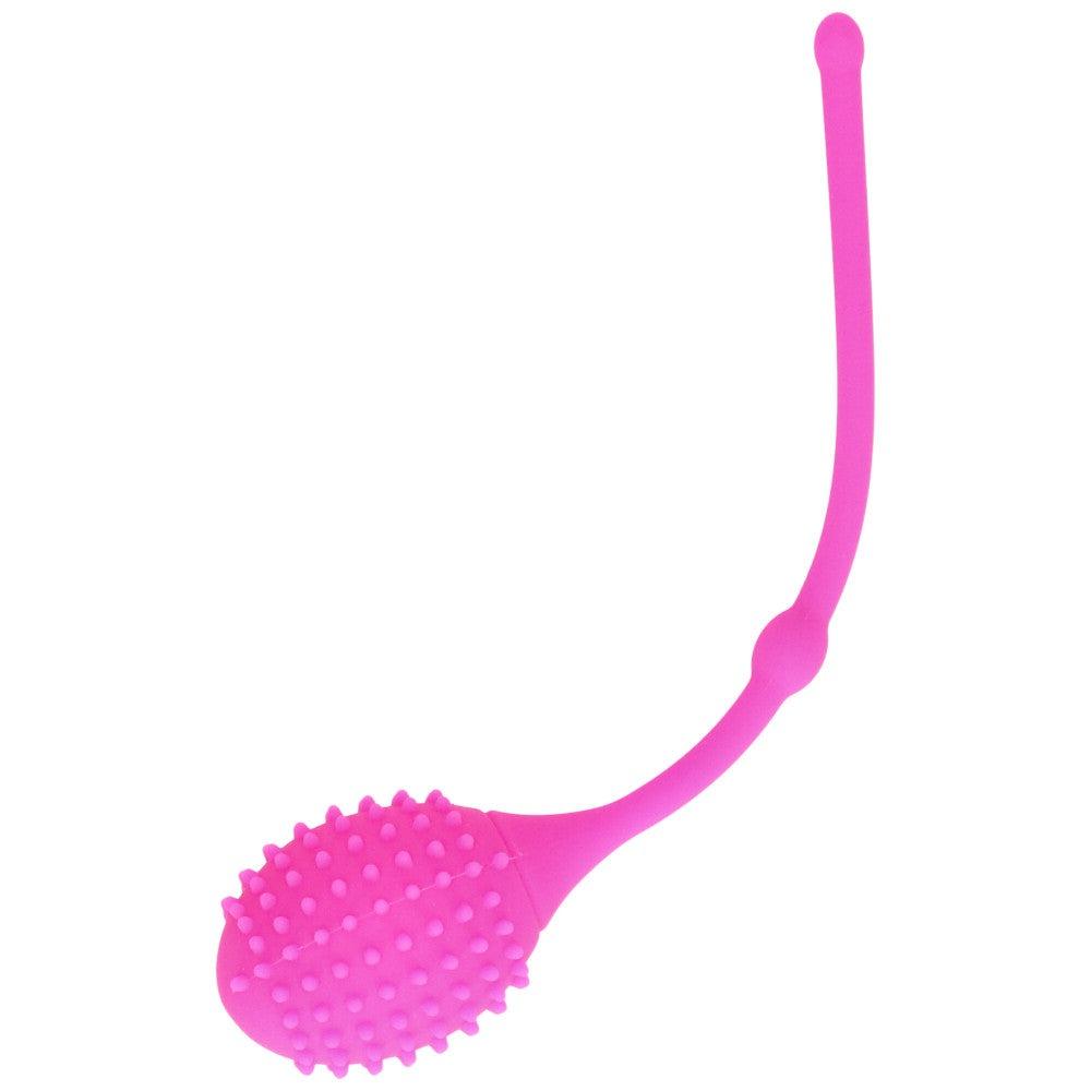 Silicone Textured Kegel Ball With Rolling Weight - Sexdoll.Sex