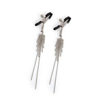 Silver Tassel Nipple Clamps - Sexdoll.Sex