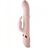 Sliding Ring Rabbit Vibrator | Blended Clit & G-Spot Orgasm Rabbit - Sexdoll.Sex