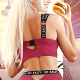 So Salty Longline Bralette & Cheeky Panty - Sexdoll.Sex