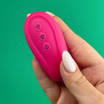 Soul kiss Air pulse tongue remote control strapless strap-on - Sexdoll.Sex