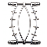 Stainless Steel Labia Clamp - BDSM Pussy Spreader - Sexdoll.Sex