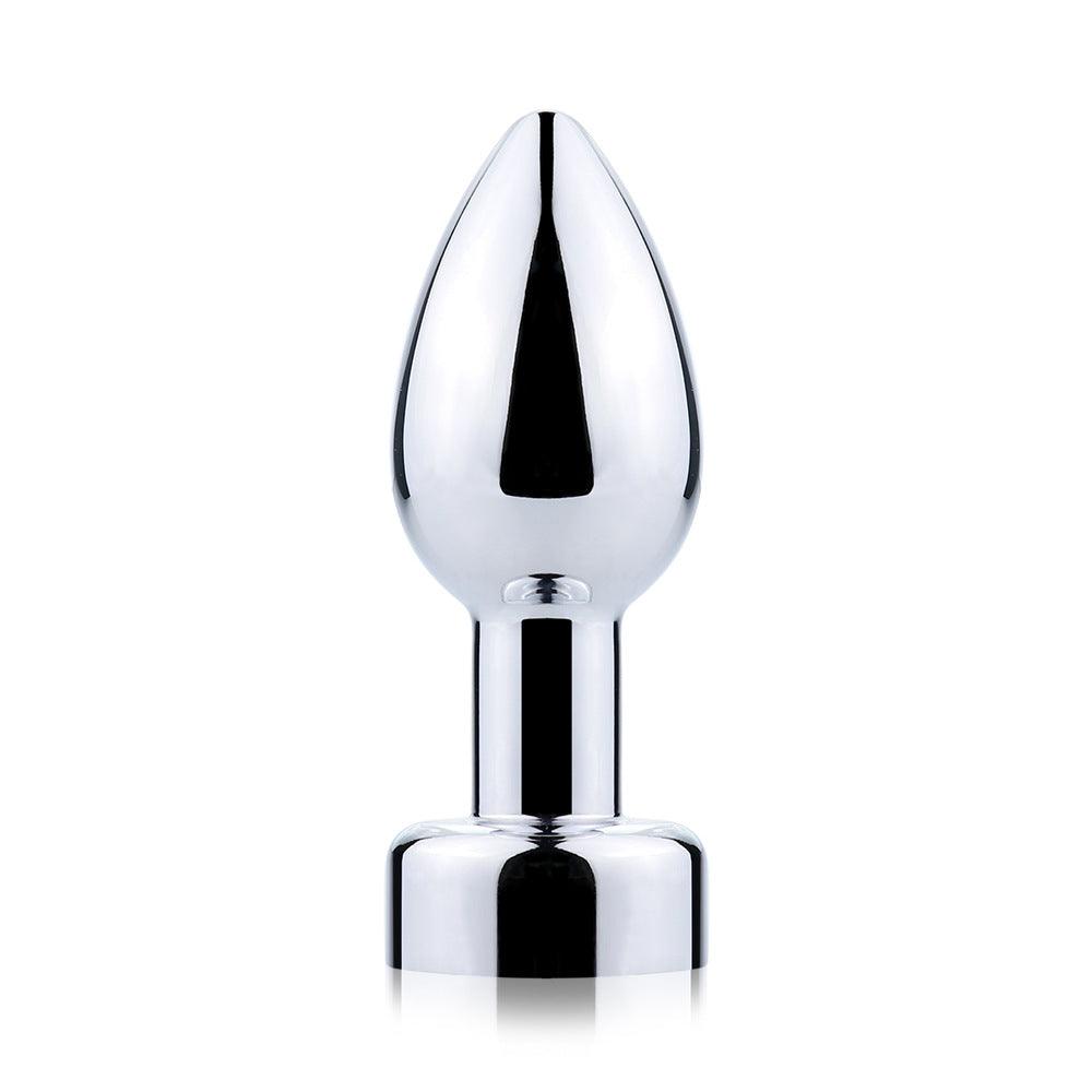 Steel vibro plug Vibrating metal butt plug - Sexdoll.Sex