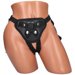 Strap On Harness with Silicone & Metal O-Rings - Sexdoll.Sex