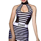 Striped Prisoner Costume - Sexdoll.Sex