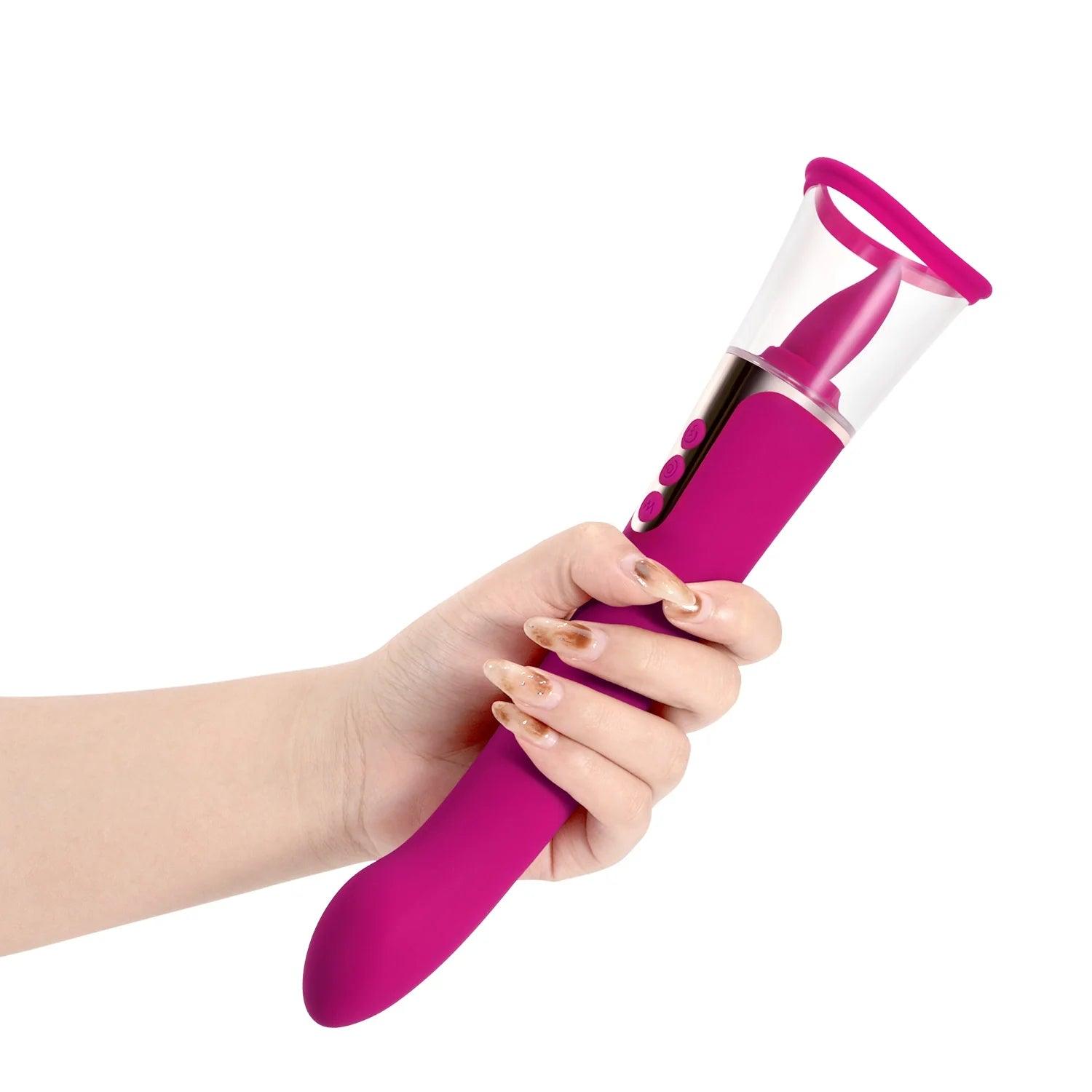 Succion 3-in-1 Clitoral Sucking G-Spot Vibrator - Ultimate Pleasure Experience - Sexdoll.Sex