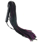 Suede Flogger with Leather Handle - Sexdoll.Sex