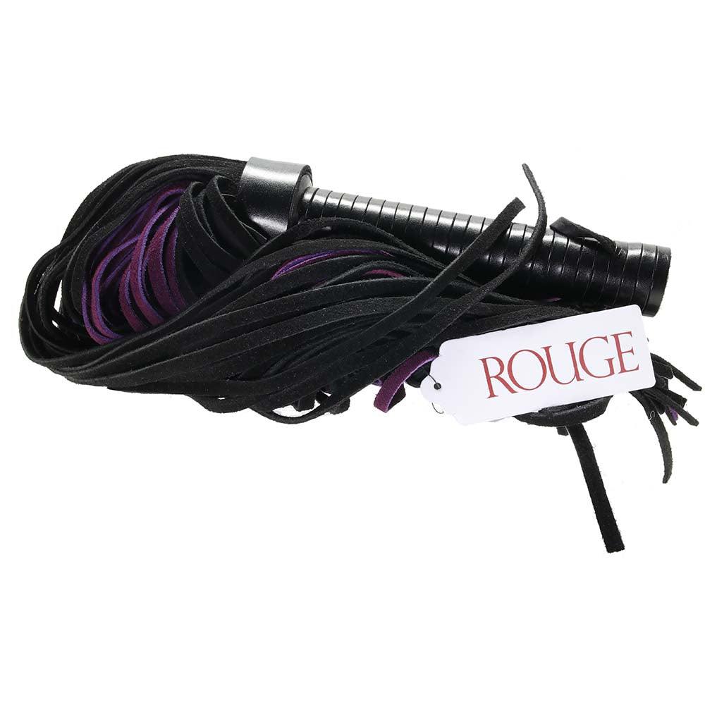 Suede Flogger with Leather Handle - Sexdoll.Sex