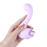 Swan Double-Ended Licking Vibrator - Versatile G-Spot and Clit Stimulator - Sexdoll.Sex