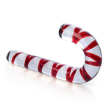 Sweet candy cane Classic glass dildo - Sexdoll.Sex