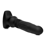 Swelling & Thrusting Silicone Butt Plug with Remote Control - Sexdoll.Sex