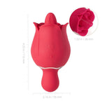 Sylvia Tongue Licking Rose Vibrator: Sensual Pleasure at Your Command - Sexdoll.Sex