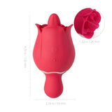 Sylvia Tongue Licking Rose Vibrator: Sensual Pleasure at Your Command - Sexdoll.Sex