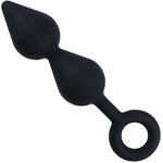 Tapered Silicone Anal Probe With Looped Base - Sexdoll.Sex