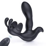 Tapping Tip Triple Stimulation 7 Vibrating Prostate Massager - Sexdoll.Sex