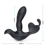 Tapping Tip Triple Stimulation 7 Vibrating Prostate Massager - Sexdoll.Sex