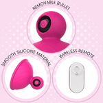 Taza Wireless Vibrating Nipple Sucker Set - Sexdoll.Sex