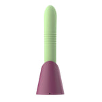 The Coelho - Telescopic Thrusting Silicone Rabbit Vibe with Charging Stand - Sexdoll.Sex