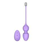 The Menina - Bouncing and Rolling Silicone Vibrating Kegel Exerciser with Remote - Sexdoll.Sex