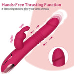 Thick & Thrust Bunny - Dual Shaft Thrusting And Girth Expanding Vibrator - Sexdoll.Sex