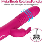 Thick & Thrust Bunny - Dual Shaft Thrusting And Girth Expanding Vibrator - Sexdoll.Sex