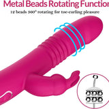 Thick & Thrust Bunny - Dual Shaft Thrusting And Girth Expanding Vibrator - Sexdoll.Sex