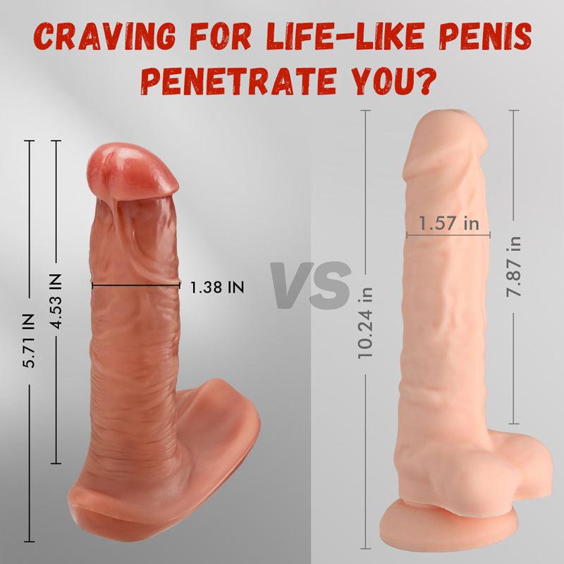 Thrusting Heating Remote Control Dildo Prostate Massager | Ultimate Pleasure Awaits - Sexdoll.Sex