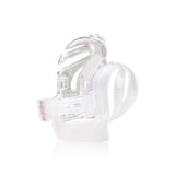 Transparent Air-Permeable Lockable Slave Safe Chastity Cage - Sexdoll.Sex