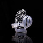 Transparent Air-Permeable Lockable Slave Safe Chastity Cage - Sexdoll.Sex