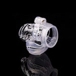 Transparent Air-Permeable Lockable Slave Safe Chastity Cage - Sexdoll.Sex